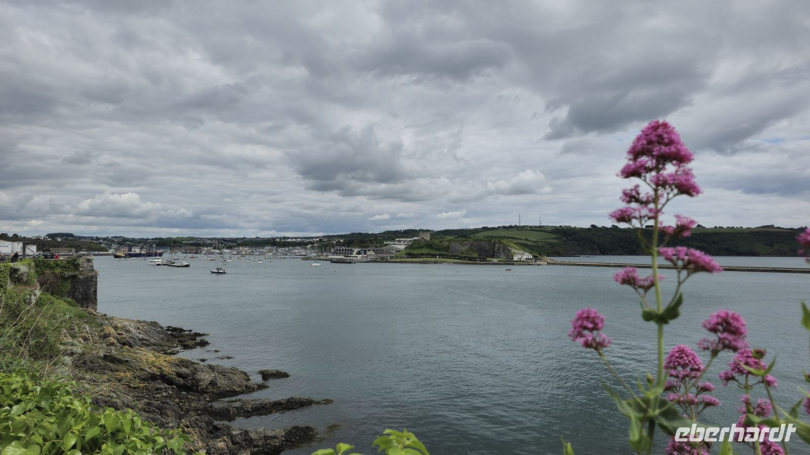 Plymouth,  Blick vom The Hoe 