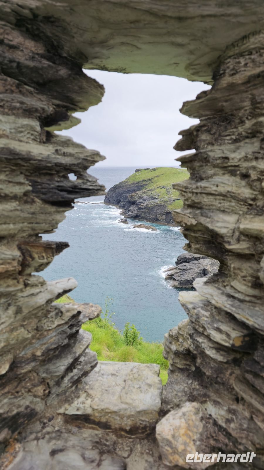 Tintagel, Blick von der Festung