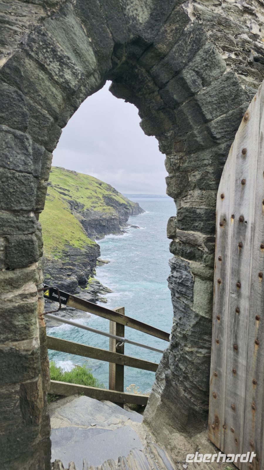 Tintagel, Blick von der Festung