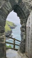 Tintagel, Blick von der Festung