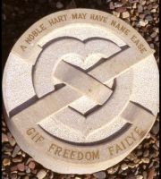 Melrose Abbey 012 Robert Heart