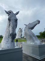 Kelpies hinten, Modell vorne