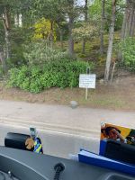 Schild für Touristen