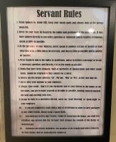 Regeln für Diener
