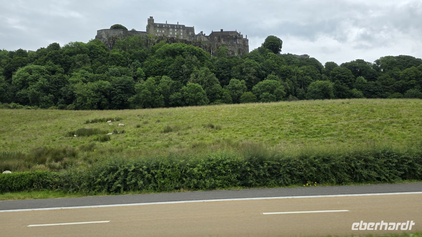 Blick zum Stirling Castle 
