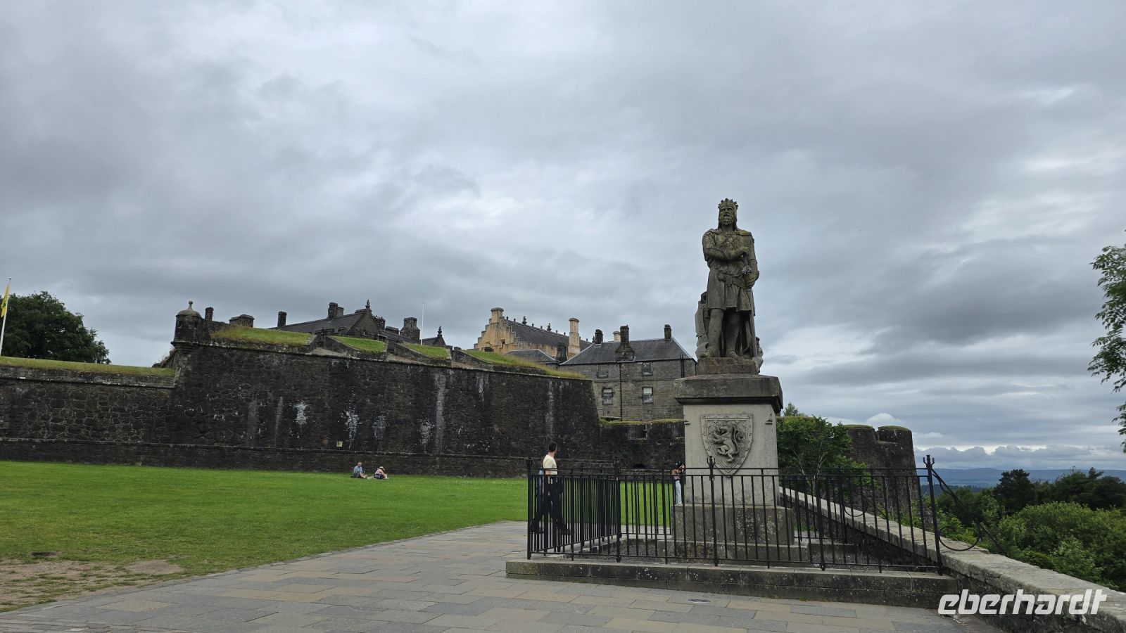 Robert the Bruce vor dem Stirling Castle 