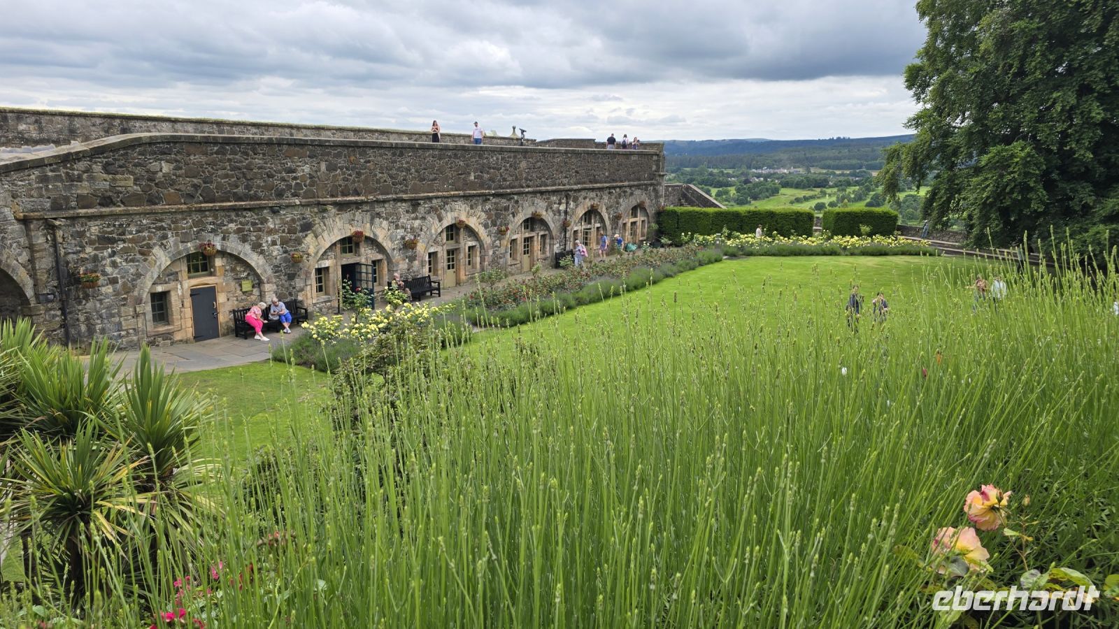 Gärten im Stirling Castle 