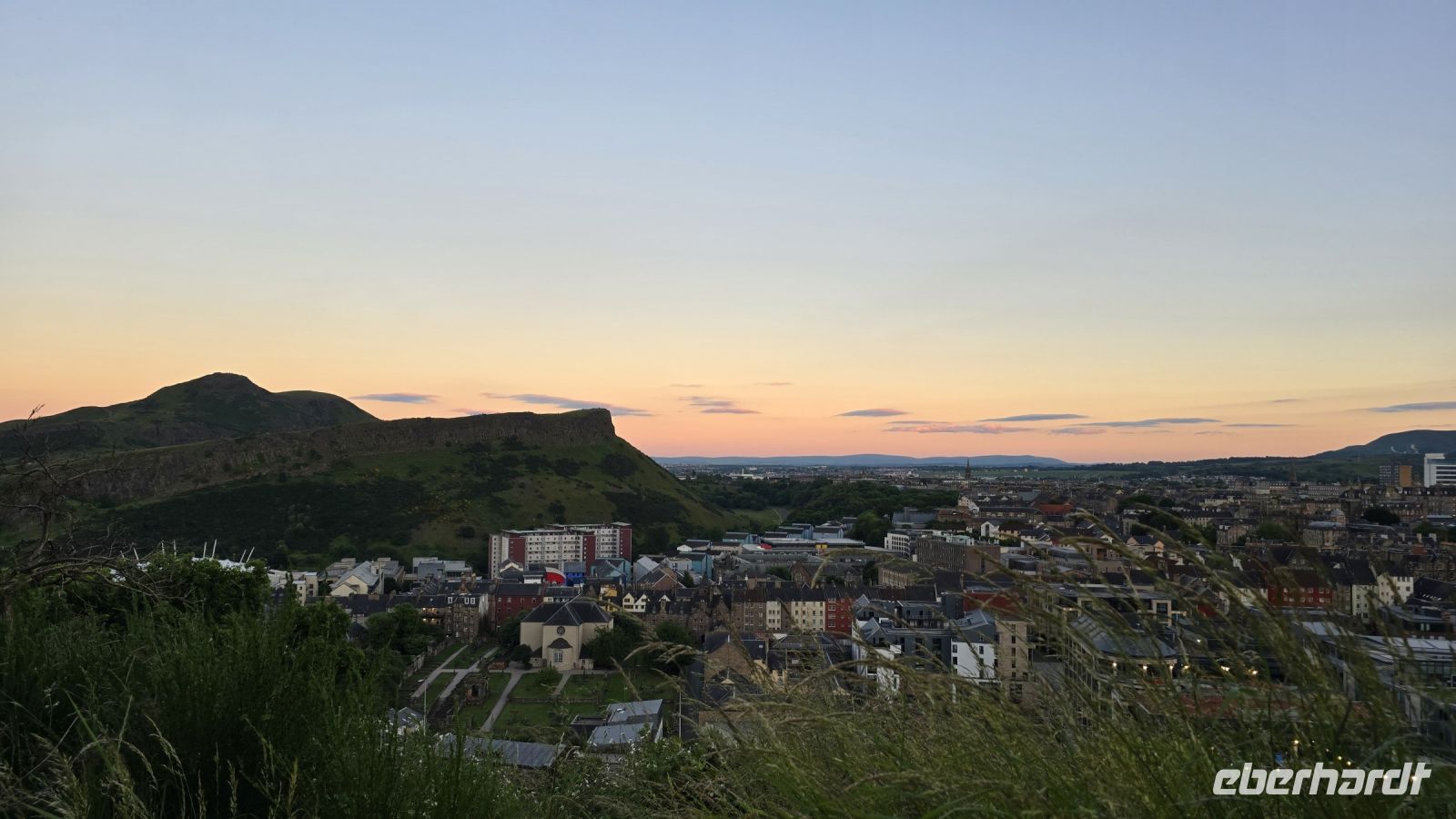 Abends auf dem Calton Hill 