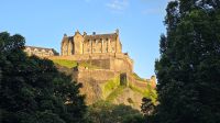Edinburgh Castle in der Abendsonne 