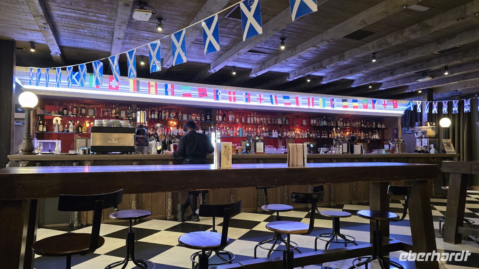 Unser Pub zum Abendessen 