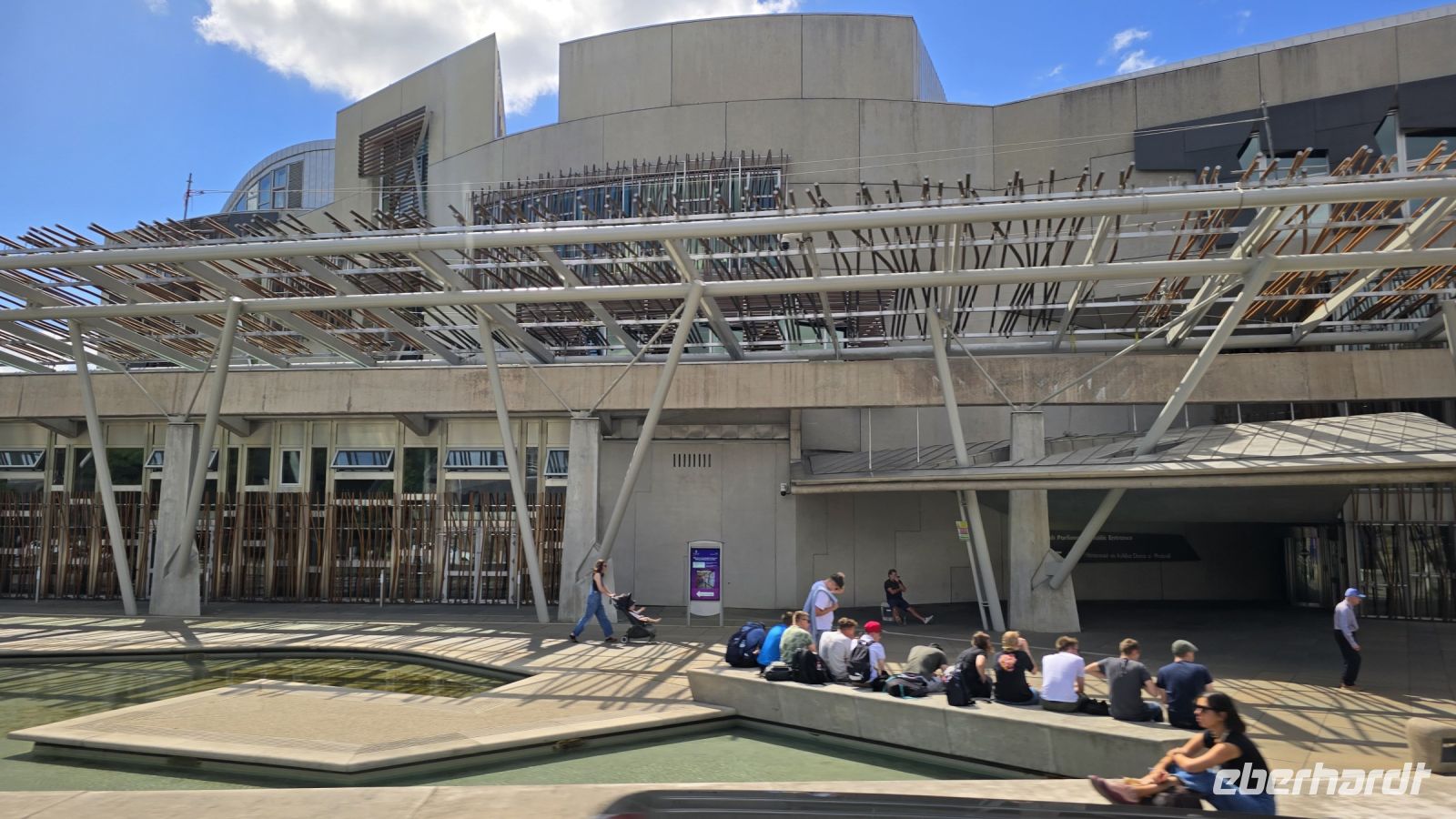 Schottisches Parlament in Edinburg 