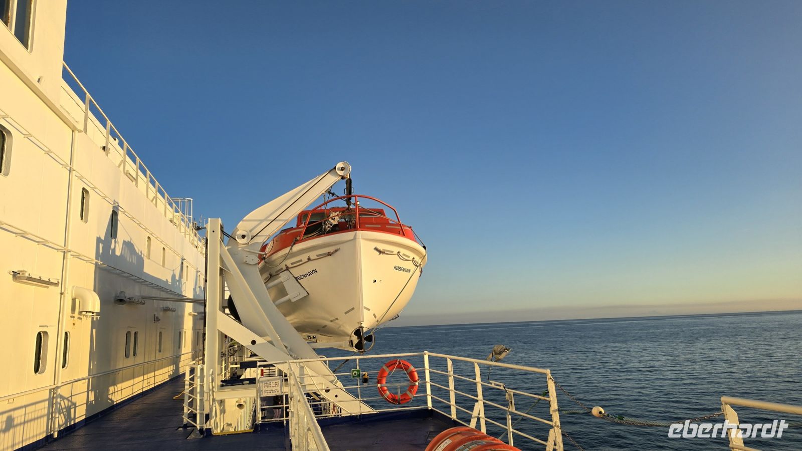 Mit der Fähre nach Newcastle 