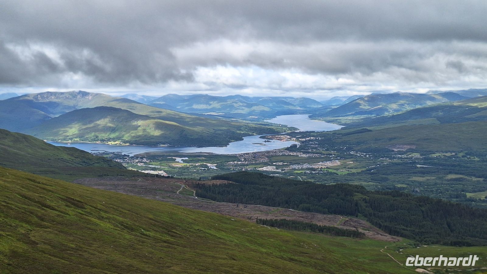 Ben Nevis Range: Blich nach Westen