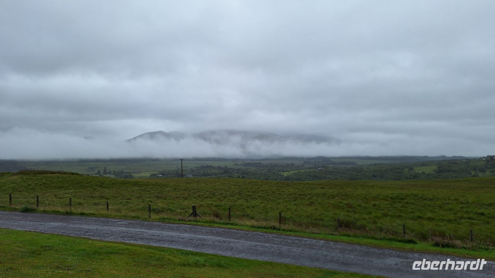 Ben Nevis Range im Nebel
