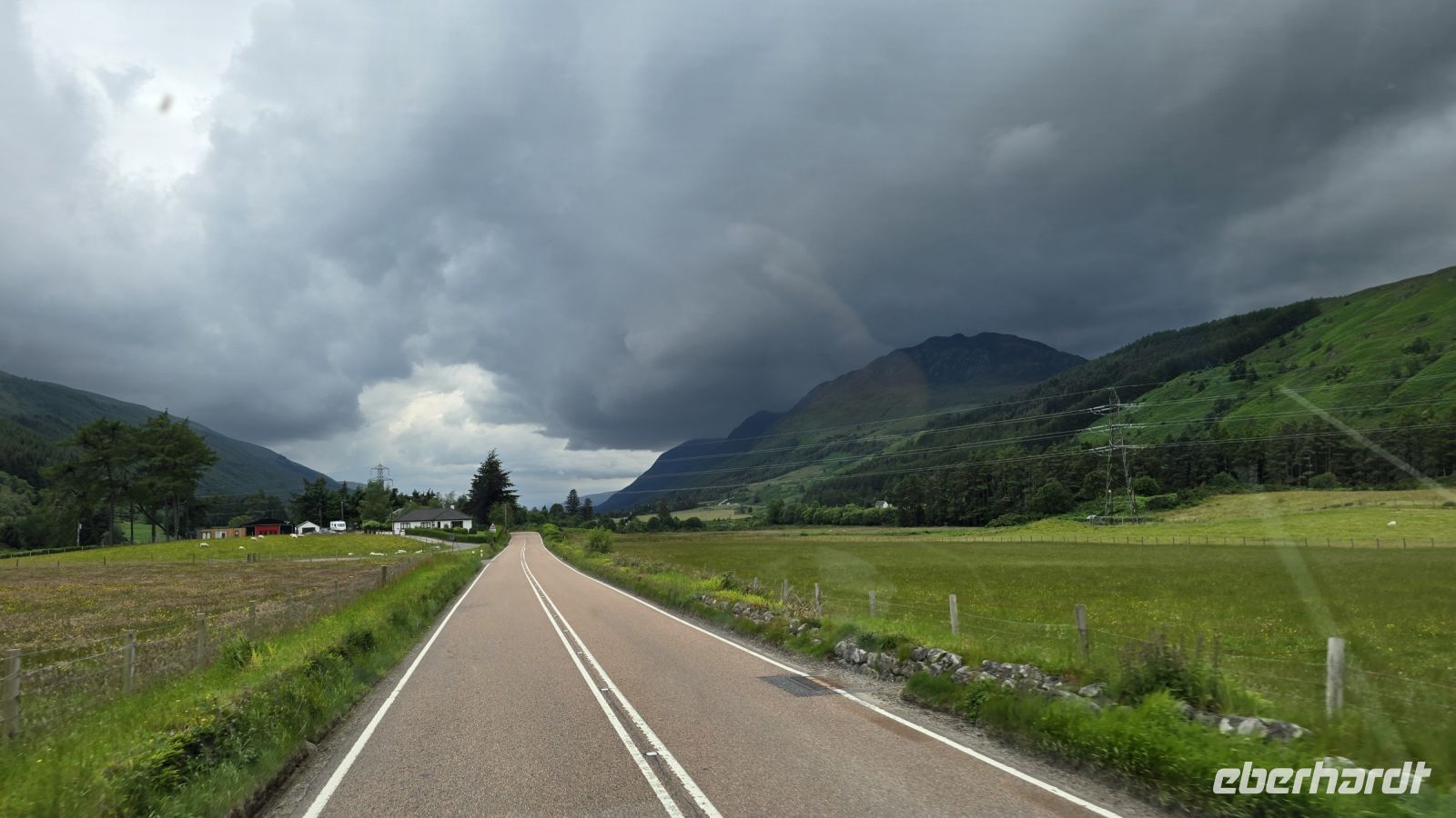 Fahrt durch die Highlands 