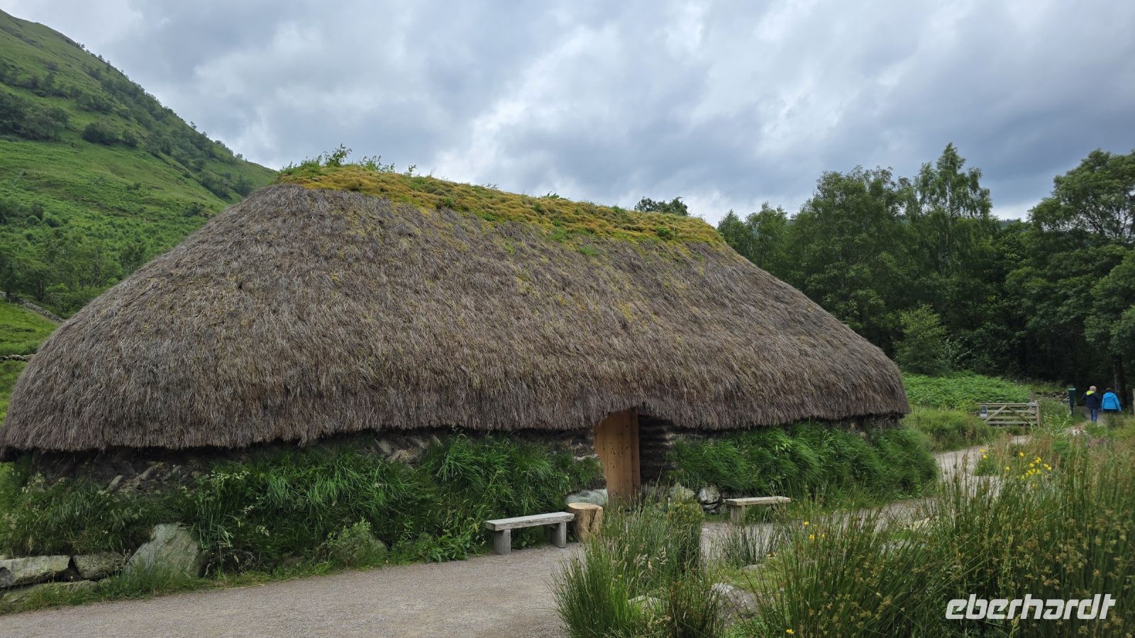 Torfhütte im Glen Coe 