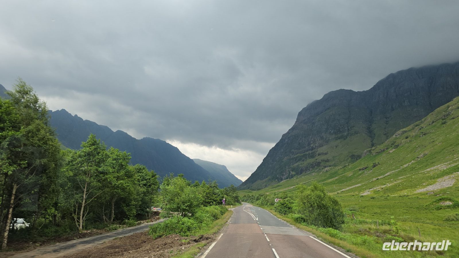 Fahrt ins Glen Coe 