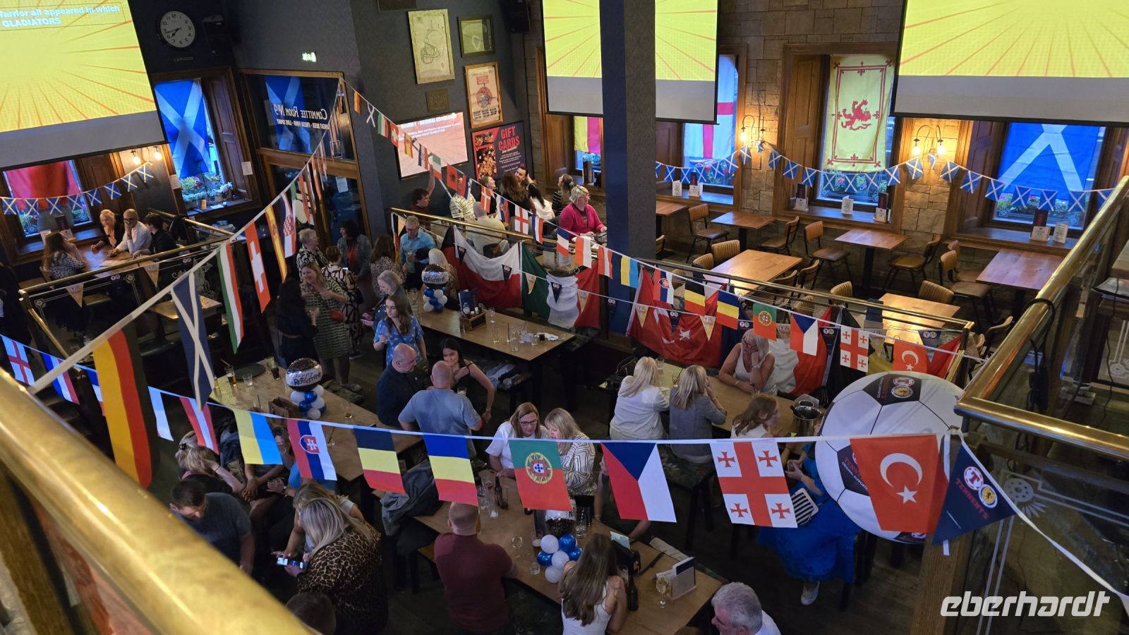 Unser Pub zum Abendessen 