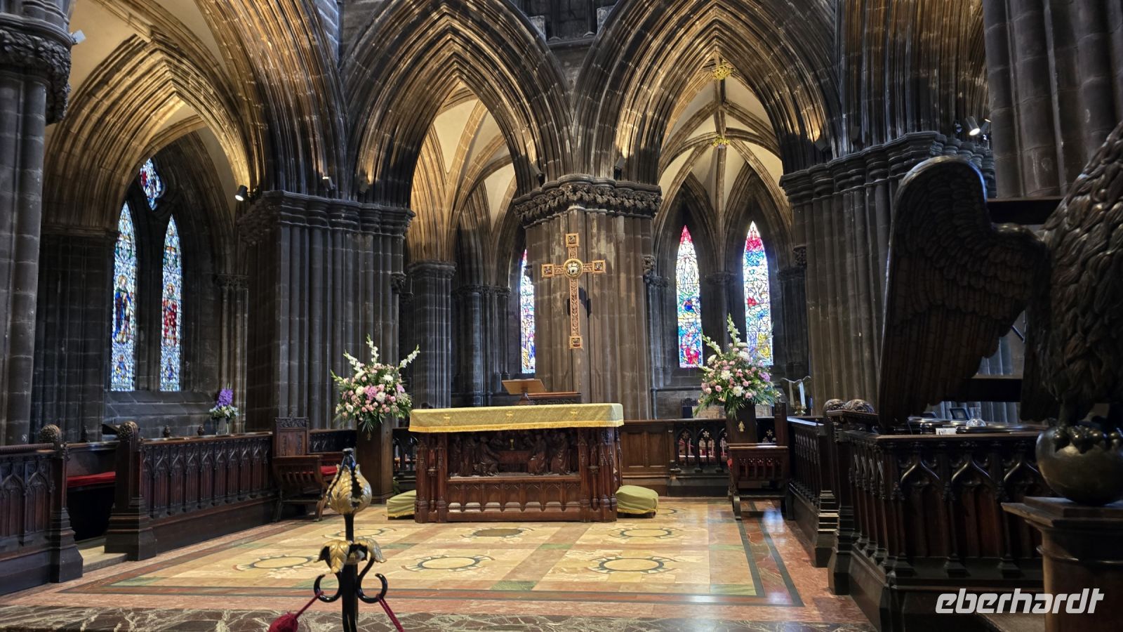 Die Unterkirche der Kathedrale von Glasgow