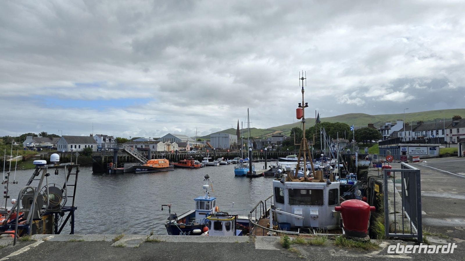 Im Hafen von Girvan