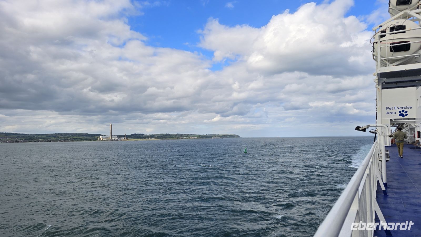 an Bord unserer Fähre