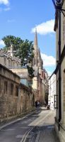 096 Oxford, Blick zur Universitätskirche St Mary the Virgin