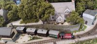 218 Nordwales, Caernarfon, Bahnhof der Welsh Highland Railway