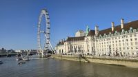 Blick zum London Eye 