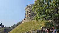 Der Rundturm auf der Motte in Windsor Castle 