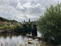 Südengland, Dartmoor, ClapperBridge