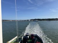 Südengland, Isle of Wight, Rückfahrt mit Fähre