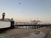 Südengland, Brighton, Abendspaziergang