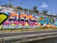 Grafitti am Regent's Canal