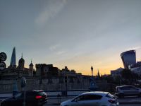 Sonnenuntergang über London