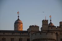Der Tower im Sonnenuntergang