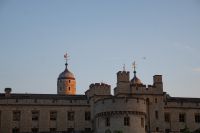 der Tower im Sonnenuntergang