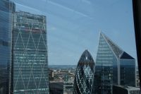 The Gherkin, längst von anderen Hochhäusern überholt