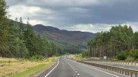 Fahrt in die Highlands