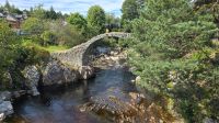 Old Packhorse Bridge in Carrbridge