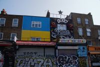 Bunte Fassaden in Camden Town