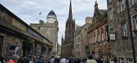 Die Royal Mile in Edinburgh