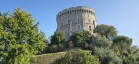 Der Rundturm des Windsor Castle