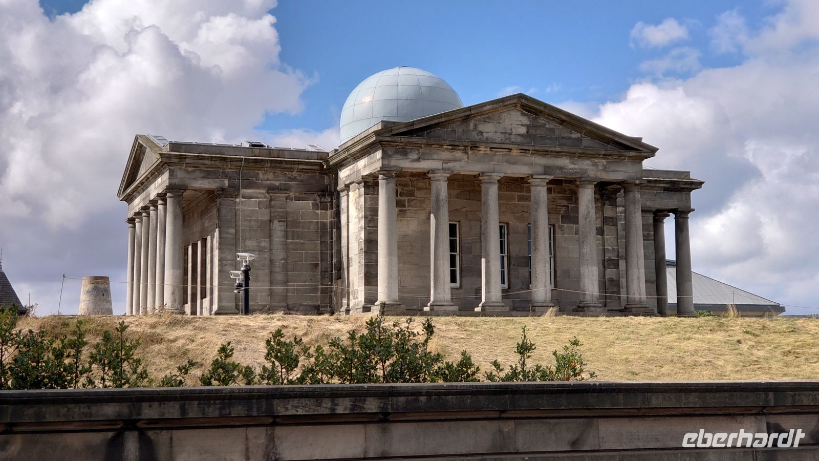 228 Das Stadtobservatorium von Edinburgh auf dem Calton Hill