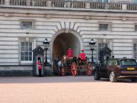 London. Hoher Besuch im Buckingham Palace 