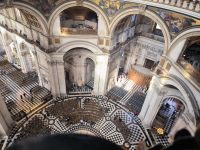 Blick von der Kuppel nach innen