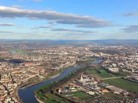 Landeanflug Dresden