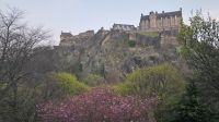 Edinburgh Castle am Abend