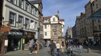 Royal Mile mit John Knox House