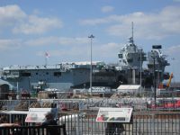 Flugzeugträger in Portsmouth
