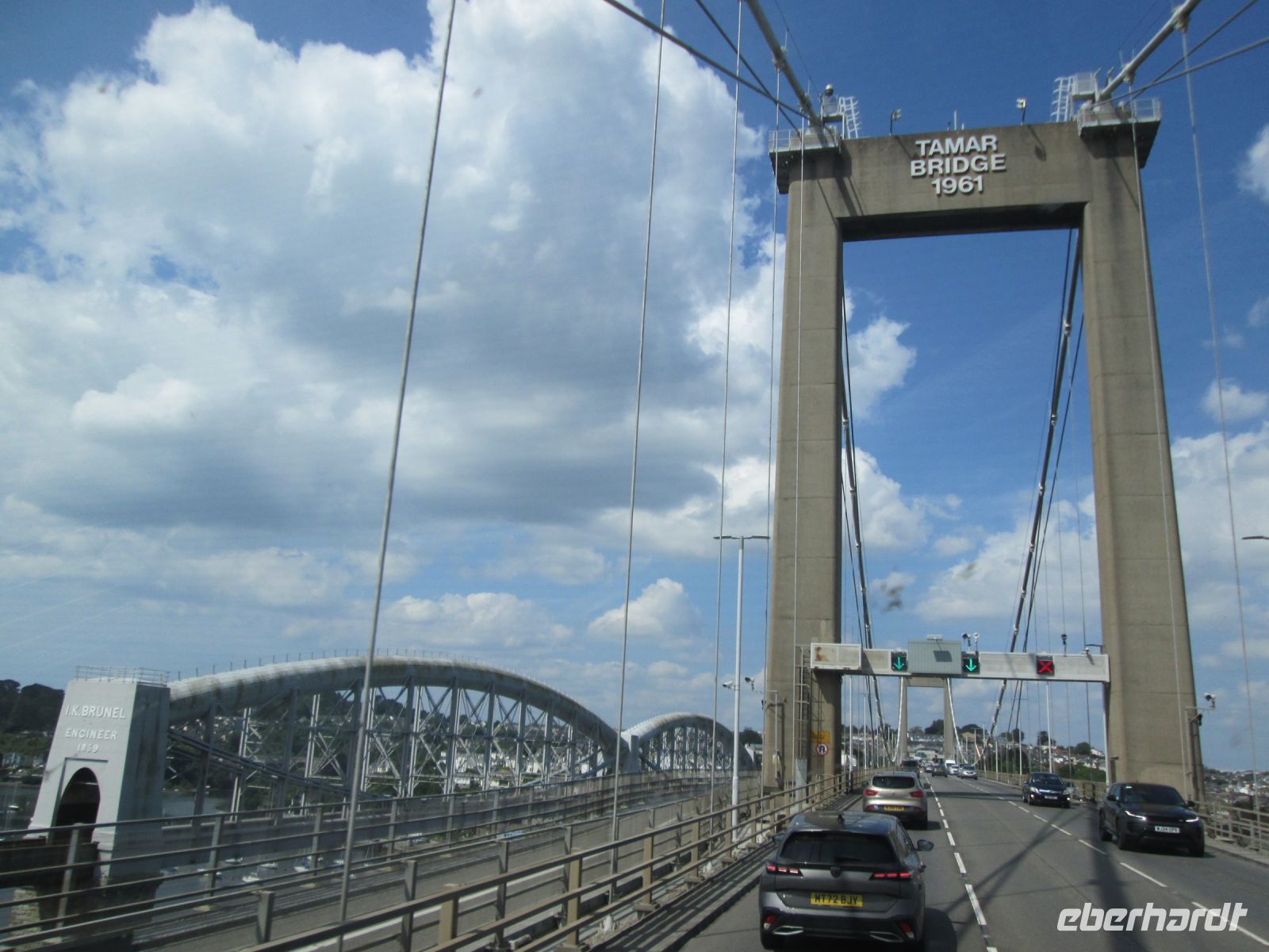 Tamar: Grenze zwischen Devon und Cornwall